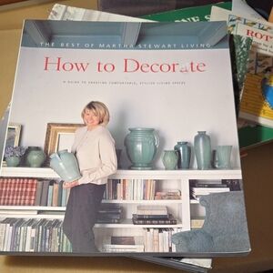Martha Stewart 'How to Decorate' Book - White and Teal